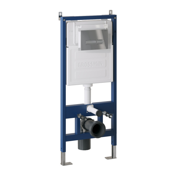 Клавиша смыва Grossman Pragma 700.K31.03.100.100 хром глянцевый